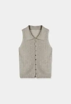louren front button sheer knit
