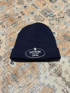 Supreme CREST BEANIE （紺)