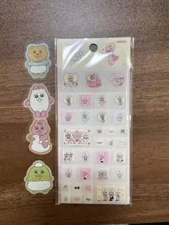 エスターバニー　タイルシール　おぱんちゅうさぎ　フレークシール　セット