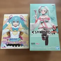 初音ミク フィギュア 2種セット Winter image レーシングミク