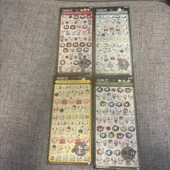 スヌーピー　ボンボンドロップシールミニ　4種