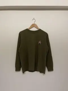POLO Ralph Lauren ポロベアカーキ長袖サーマルT Lサイズ