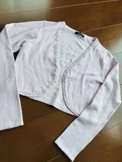 LUCCICA ルチカ　薄紫　ビーズ付きボレロのサムネイル