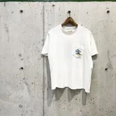 90s古着 ヴィンテージ ヘインズ ビーフィ ロゴTシャツ ワンポイント 
