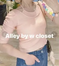 Alley by w closet ランダムテレコレイヤード風プルオーバーのサムネイル