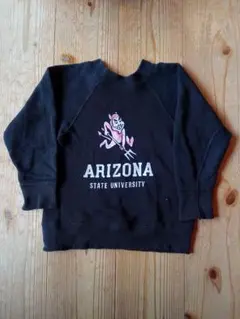 60s カラー　フロッキープリント　ブラック　kids