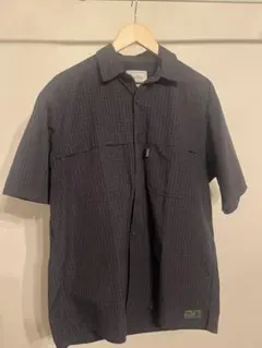 FREAK'S STORE Foxfire 半袖チェックシャツ ダークブルーのサムネイル
