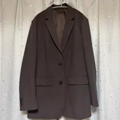 UNIQLO ブラウンジャケット　XL オフィス