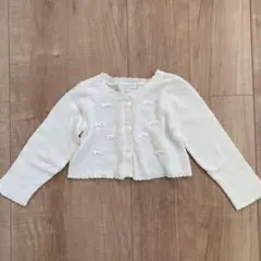 キムラタンBiquette Clubビケットクラブ　ニットカーディガン100cm