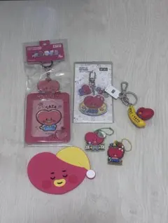 BT21 TATA キーホルダー 6点セットのサムネイル
