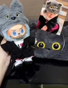 gdragonラブブGDコスチューム　ぬいぐるみ服　gd着せ替え服　6点セット