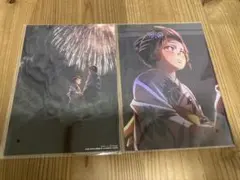 劇場版 鬼滅の刃 無限城編 入場者特典 イラストボード　2枚
