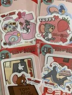 トムとジェリー ステッカー全4種セブンイレブン