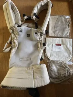 ファムベリー ファムキャリー メッシュ 抱っこ紐 おんぶ紐 モカ