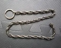 ツイストチェーン ウォレットチェーン 約50cm