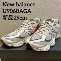 新品 New Balance U9060AGA ホワイト/グレー スニーカー