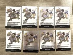 ドラゴンボールフュージョンワールド エナジーマーカー E-72 銀 8枚