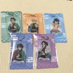 鬼滅の刃 ファミリーマート　アクリルチャーム　5種セット　コンプリート