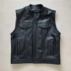 Vintage】JOSEPH HOMME レザーベスト L 黒 ブラック - メルカリ