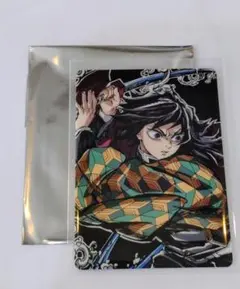 鬼滅の刃　冨岡義勇　エンドロールランダムカード　1枚（2枚目は裏）