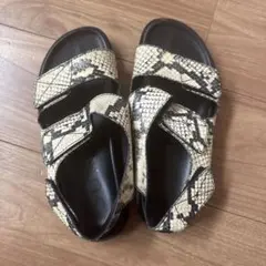 SUNN PELLICO ヘビ柄スポーツサンダルのサムネイル