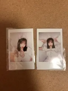 CUTIE STREET 桜庭遥花　生誕祭プリントチェキ２枚のサムネイル