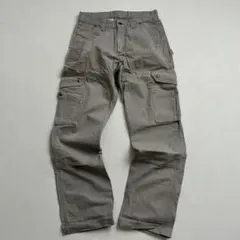 カーハート B342 リップストップ カーゴパンツ グレー W30 ワークパンツ
