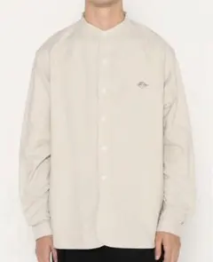 ダントン　danton ノーカラーシャツ　バンドカラーシャツ