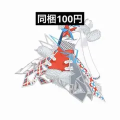 【同梱100円】ダークウィッシュメロディホワイト ワンピ ビビ柄