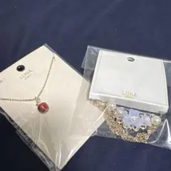 LUNA EARTH ネックレス 2点セット