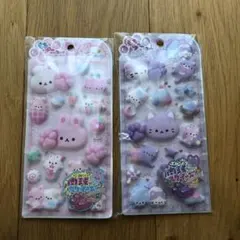 肉球シール　2枚セット