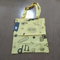 BTS DNA トートバッグ イエローのサムネイル