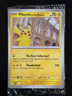 Pikachu at the Museum ピカチュウ ロンドン ポケカのサムネイル