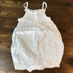 《新品》総レース ロンパース