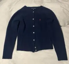 Ralph Lauren ネイビー カーディガン 160