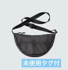 marimekko×UNIQLO ユニクロ ラウンドミニショルダーバッグ　黒