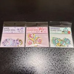 ま*3様 サンリオ　クロミ　マイメロディ　ハンギョドン　フレークシール