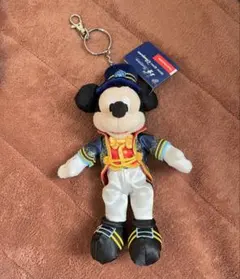 香港ディズニー　ミッキー　ぬいぐるみ　キーホルダー