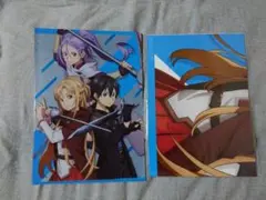 ソードアート・オンライン B2ポスター クリアファイル 下じき