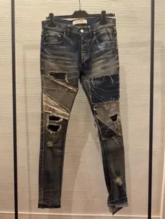 archive lost angels skinny denim スキニーデニム archive lost angels skinny denim スキニーデニム - メルカリ