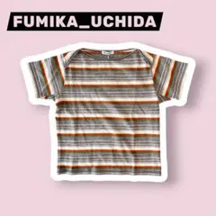 FUMIKA UCHIDA フミカウチダ マルチストライプTシャツ 2026SS FUMIKA UCHIDA フミカウチダ マルチストライプTシャツ 2026SS - メルカリ