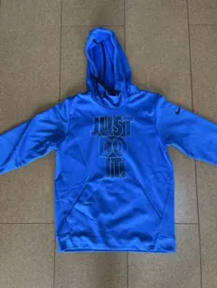 青　JUST DO IT. パーカー　NIKE