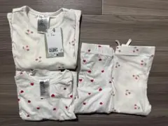 H&M 長袖パジャマ 2点セット 女の子 80 90