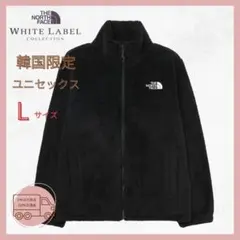 【韓国限定】ノースフェイス コンフィアルファ フリース ジップアップ 黒 L