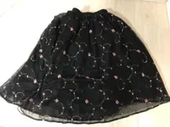 チュールスカート ロングスカート