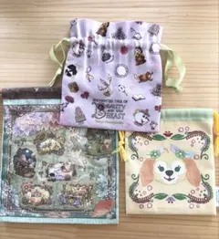 ディズニーポーチ3点セット