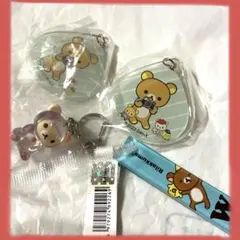 リラックマ♡キーホルダー　チャーム　4個セット商品