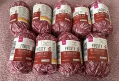 FROSTY ファントムレッド 毛糸　セット