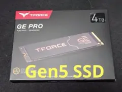 T-FORCE GE PRO 4TB M.2 NVMe Gen5 SSD 未開封 - メルカリ