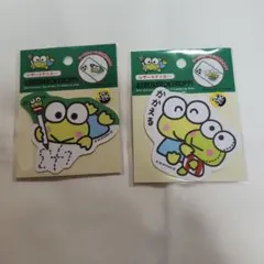 サンリオ　けろけろけろっぴ　レザーステッカー　シール　サンキューマート